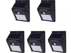 Set 5 Lampi 30led cu incarcare solara si senzor de miscare si lumina